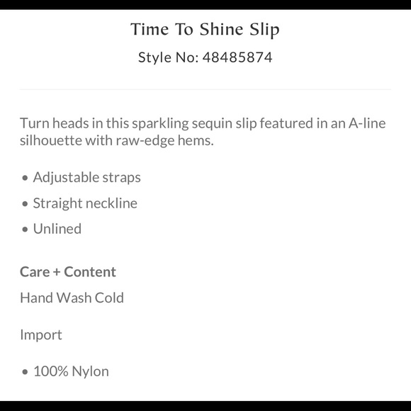 💥HP💥 Free People | Time to Shine Slip Dress - Picture 4 of 4